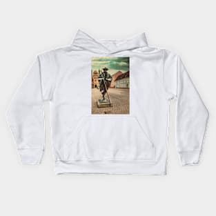 Copy of Statue of a Pilgrim to Santiago De Compostela, Speyer, Germany Kids Hoodie